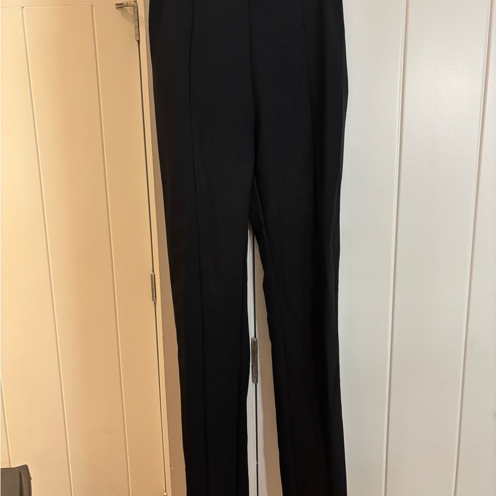 By Malene Birger Classic Black Straight Leg Pants